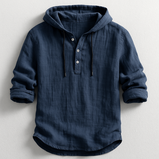 PIET | Luchtig Shirt met Capuchon