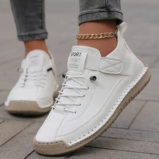 Van Laar | Comfortabele Sneakers met Brede Neus | Licht & Comfortabel