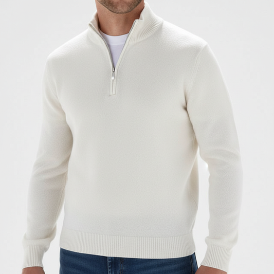 ROGER | Herenpullover Met Rits