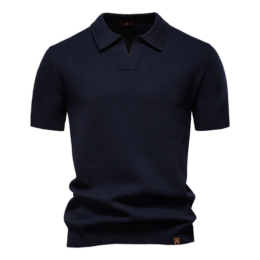 Van Laar | Elegante polo met korte mouwen