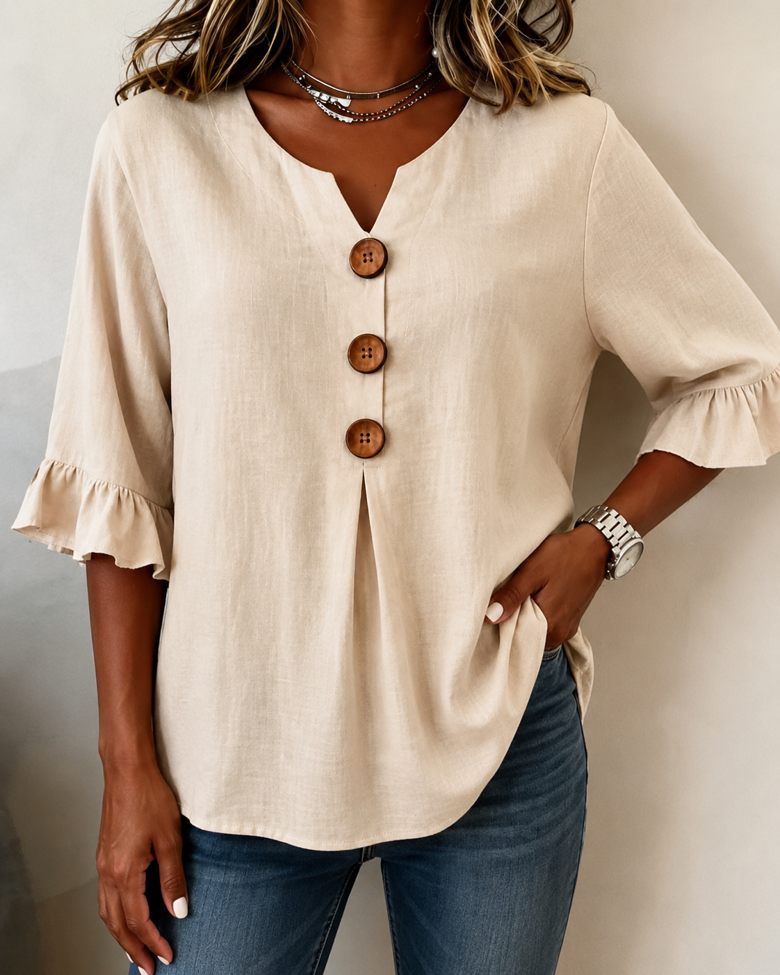 Khaki  (Bijna uitverkocht) / 3XL