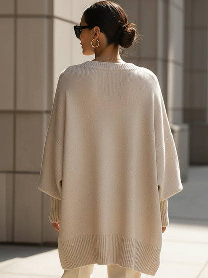 Van Laar | Oversized Lange Modieuze Trui