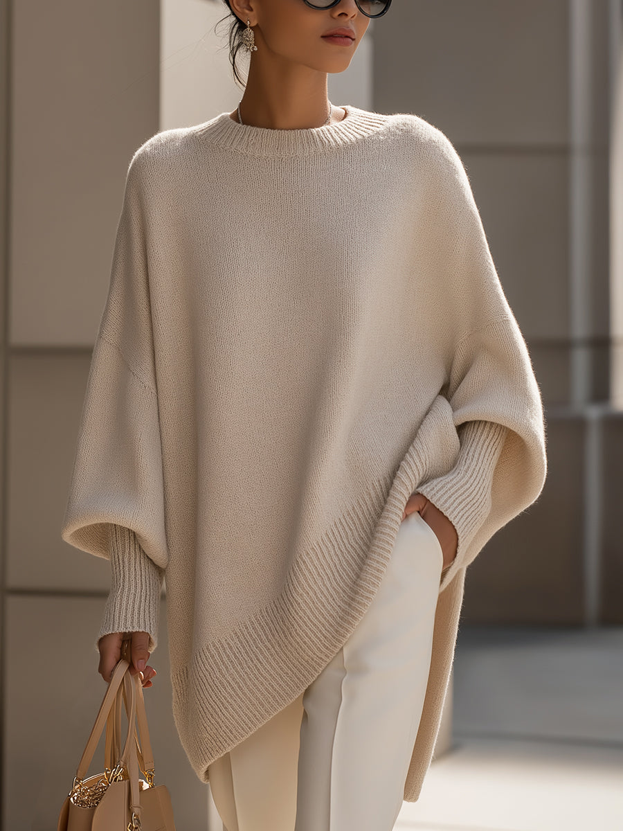 Van Laar | Oversized Lange Modieuze Trui