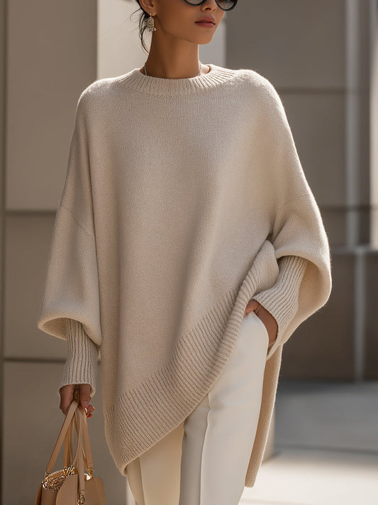 Van Laar | Oversized Lange Modieuze Trui