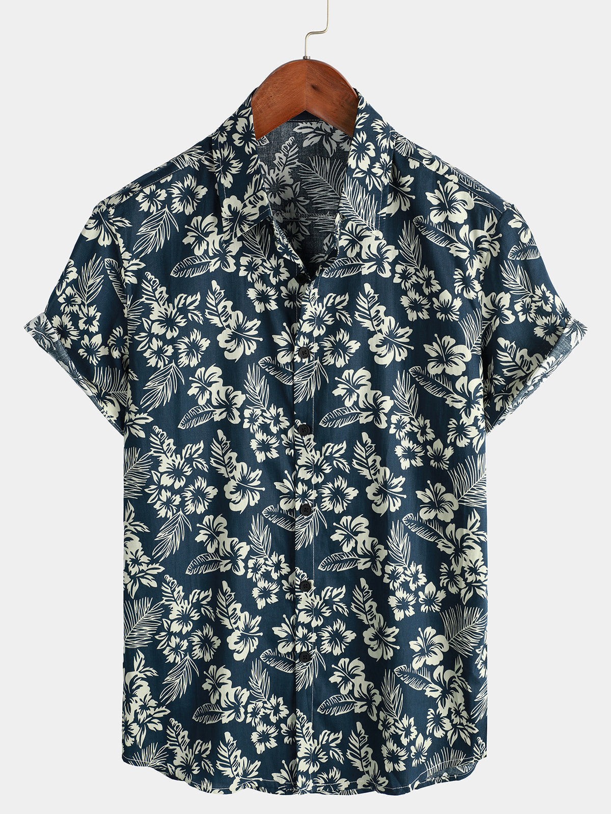 Wit/blauw / 4XL