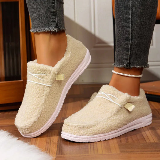 Luna™ | Warme Teddy Slippers