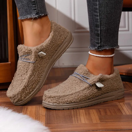 Luna™ | Warme Teddy Slippers