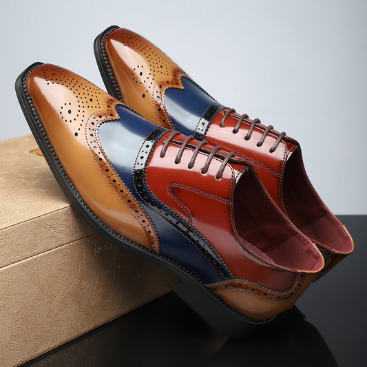 Van Laar | Wingtip Oxfords met Tijdloze Elegantie en Dagelijks Comfort voor Formele en Casual Looks