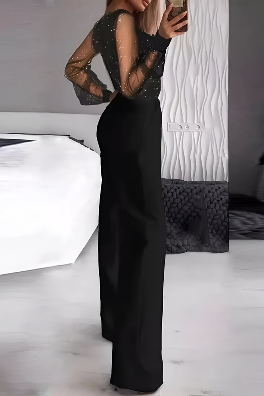 Sima™ | Moderne Glitter Jumpsuit