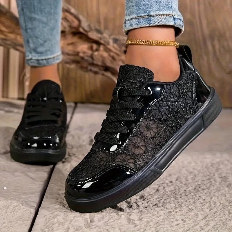 TINEKE | Elegante Kanten Sneakers