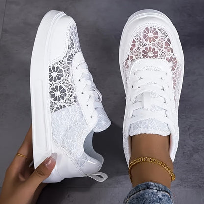 TINEKE | Elegante Kanten Sneakers
