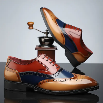 Van Laar | Wingtip Oxfords met Tijdloze Elegantie en Dagelijks Comfort voor Formele en Casual Looks