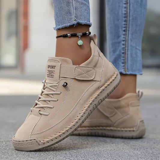 Van Laar | Comfortabele Sneakers met Brede Neus | Licht & Comfortabel