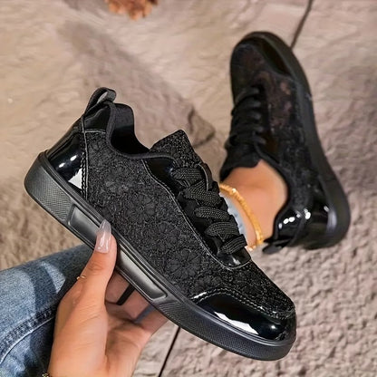 TINEKE | Elegante Kanten Sneakers