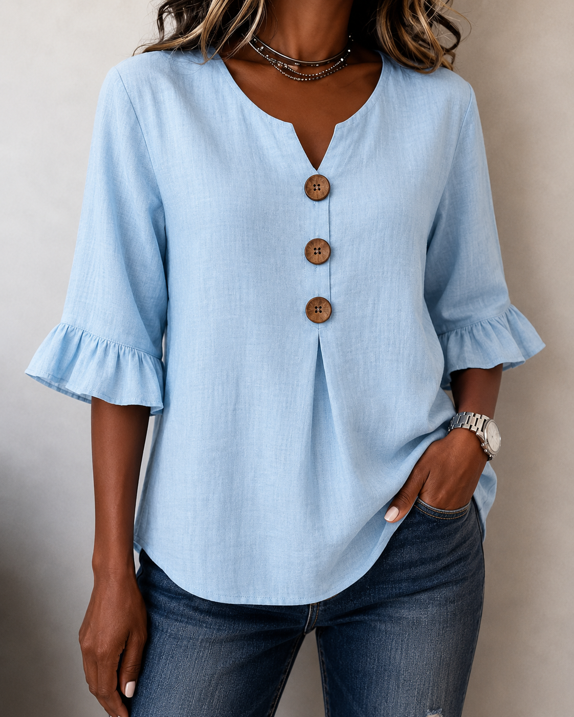 Blauw  (Bijna uitverkocht) / 3XL