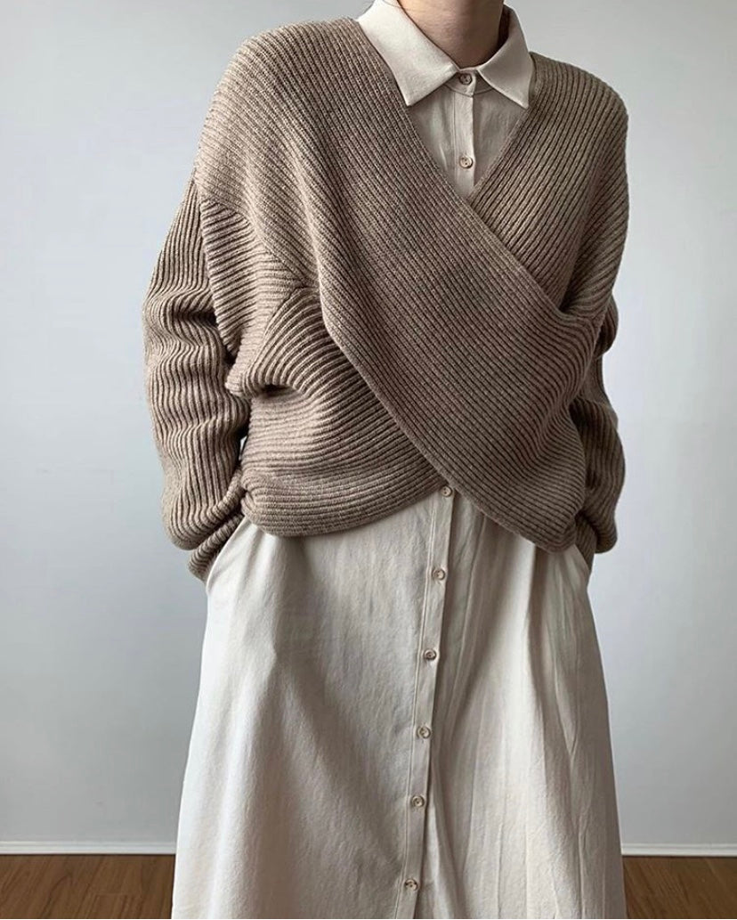 Van Laar | Elegante kruisgebreide trui