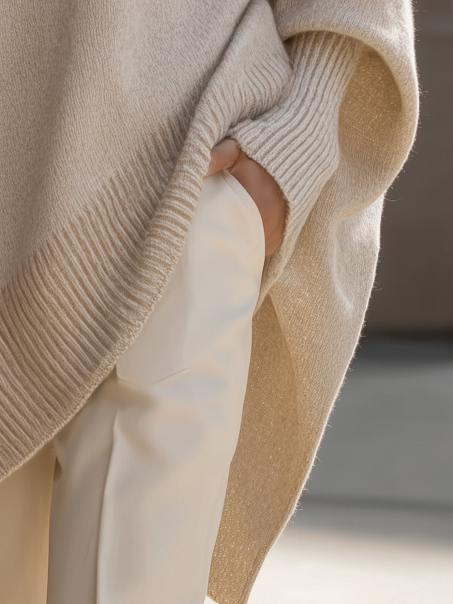 Van Laar | Oversized Lange Modieuze Trui