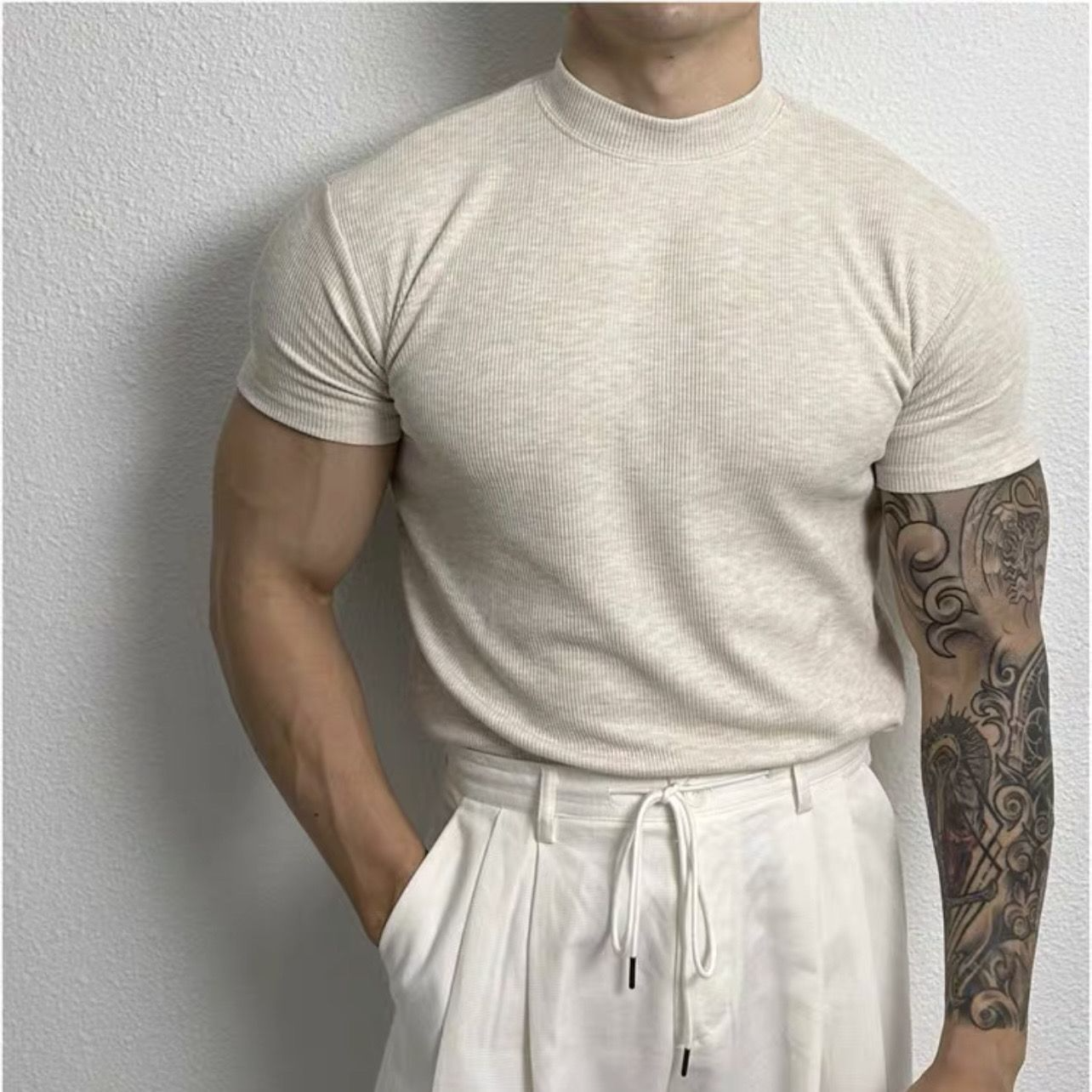 Beige / 3XL