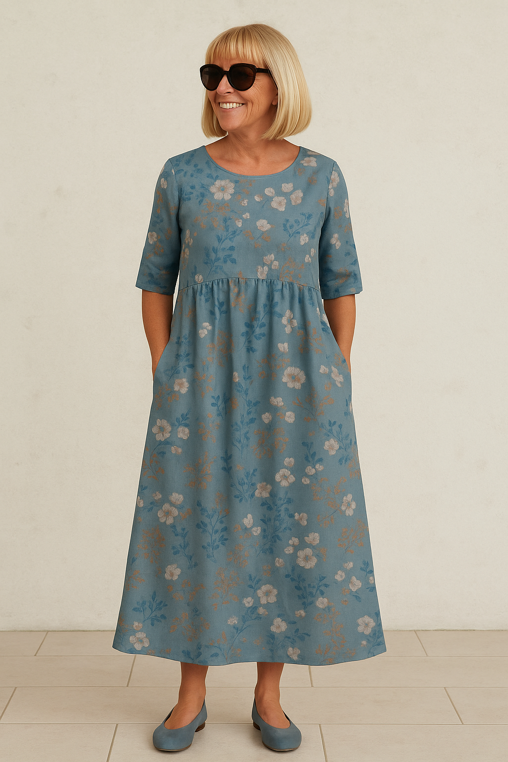 Lichtblauw  (Bijna uitverkocht) / 6XL