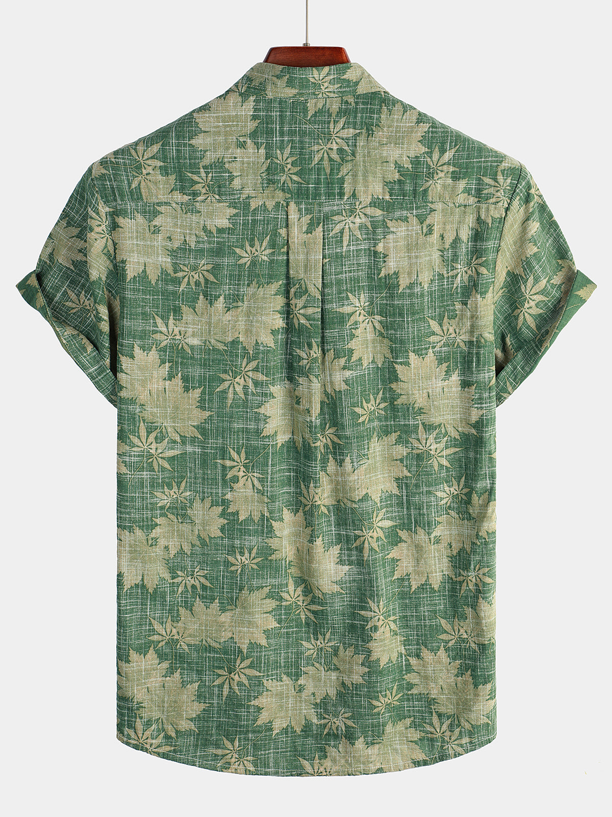 Van Laar  | Katoenen Hawaii Overhemd met Korte Mouwen