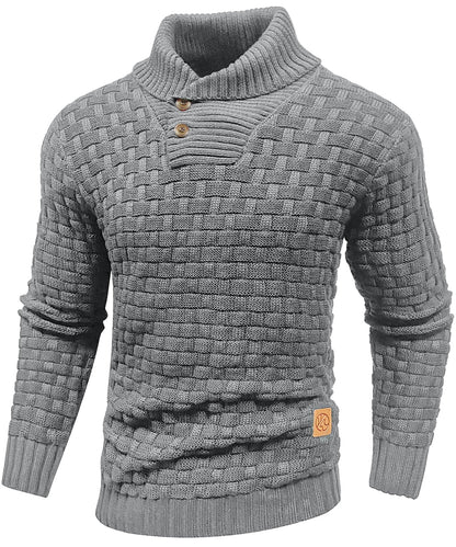 Rion™ | Warme gebreide trui met textuur