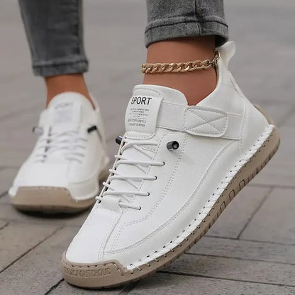 Van Laar | Comfortabele Sneakers met Brede Neus | Licht & Comfortabel