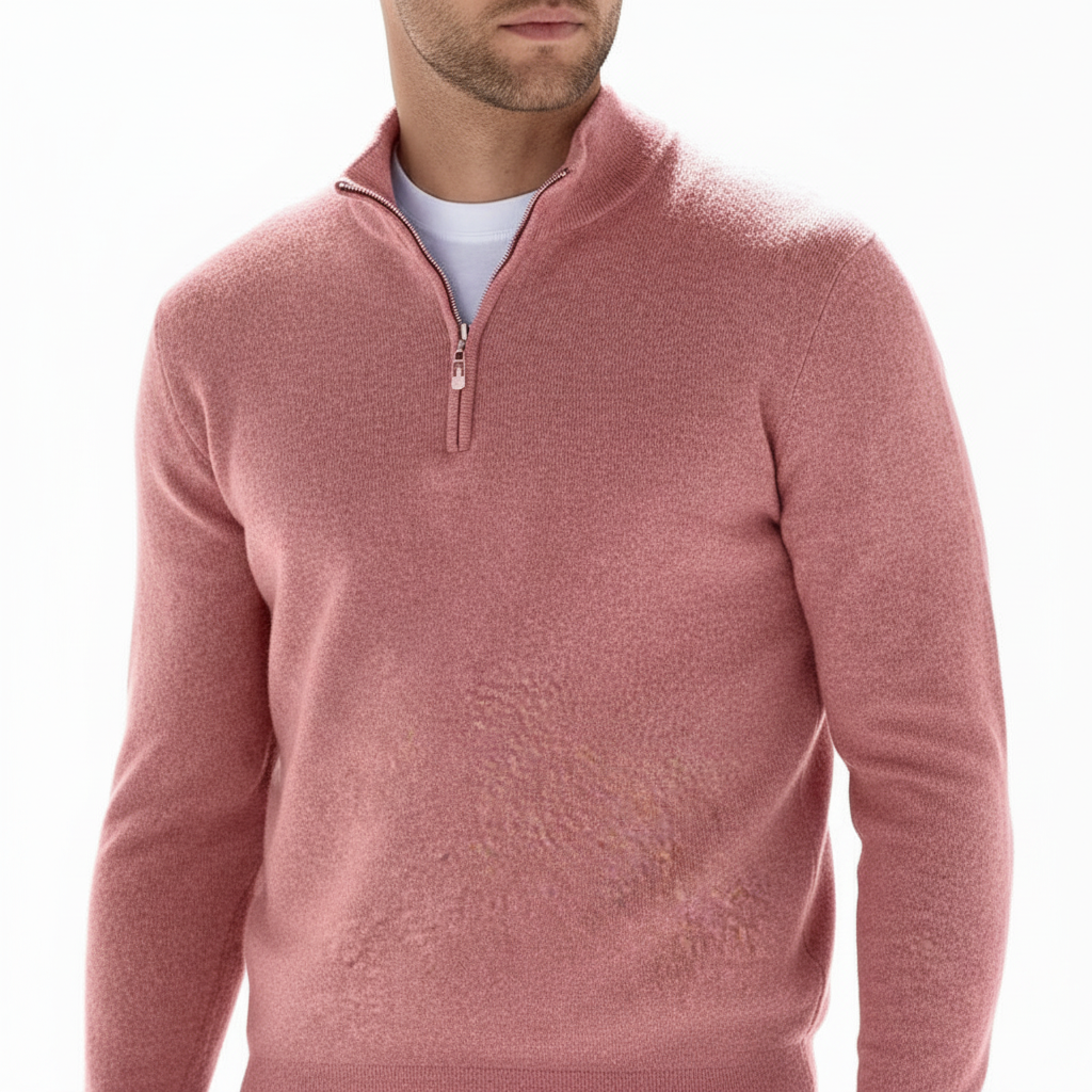 ROGER | Herenpullover Met Rits