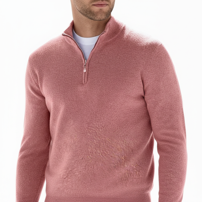 ROGER | Herenpullover Met Rits