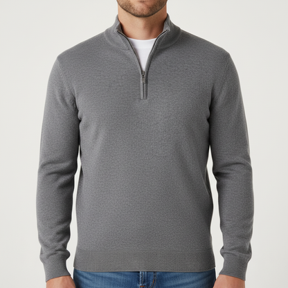 ROGER | Herenpullover Met Rits