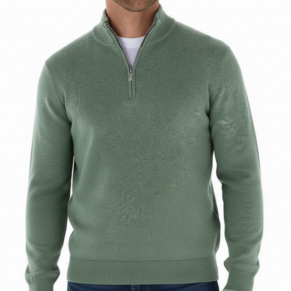ROGER | Herenpullover Met Rits
