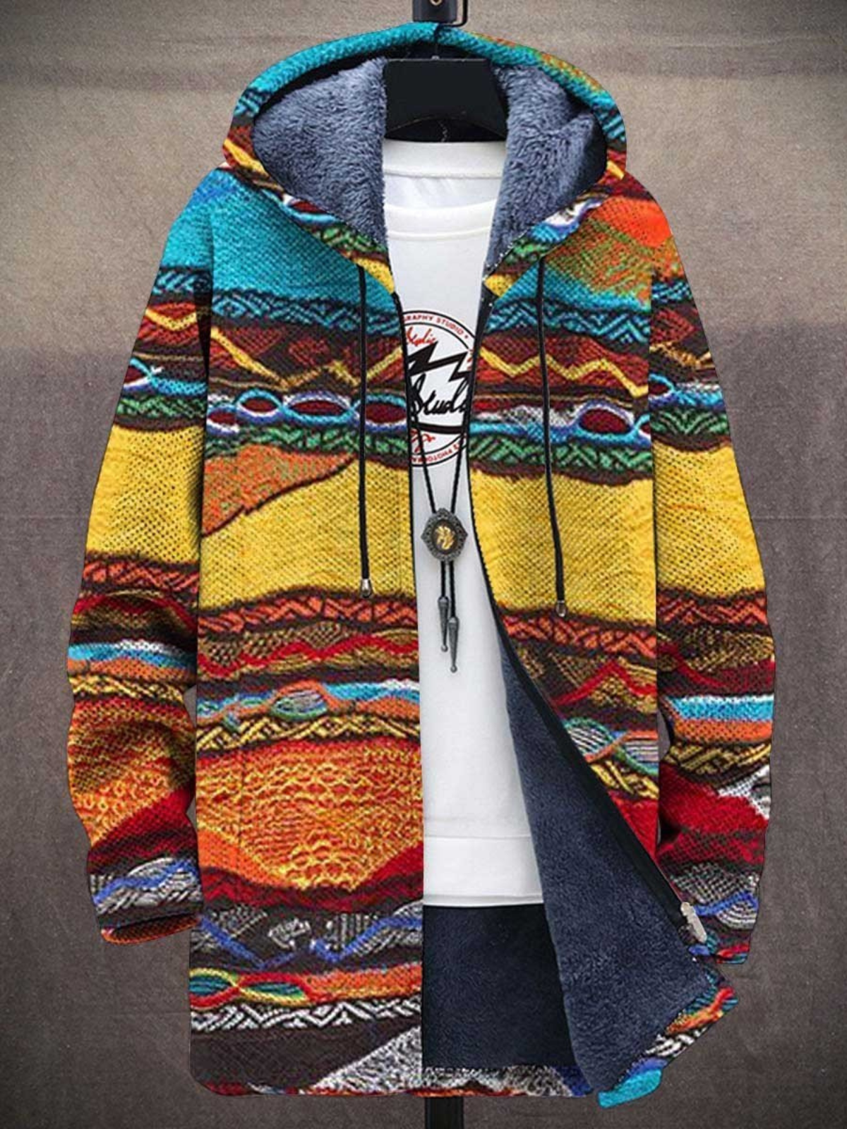 Jindalee™ | Luxueuze Cardigan met Artistieke Inspiratie
