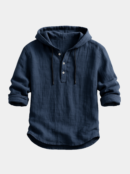 PIET | Luchtig Shirt met Capuchon