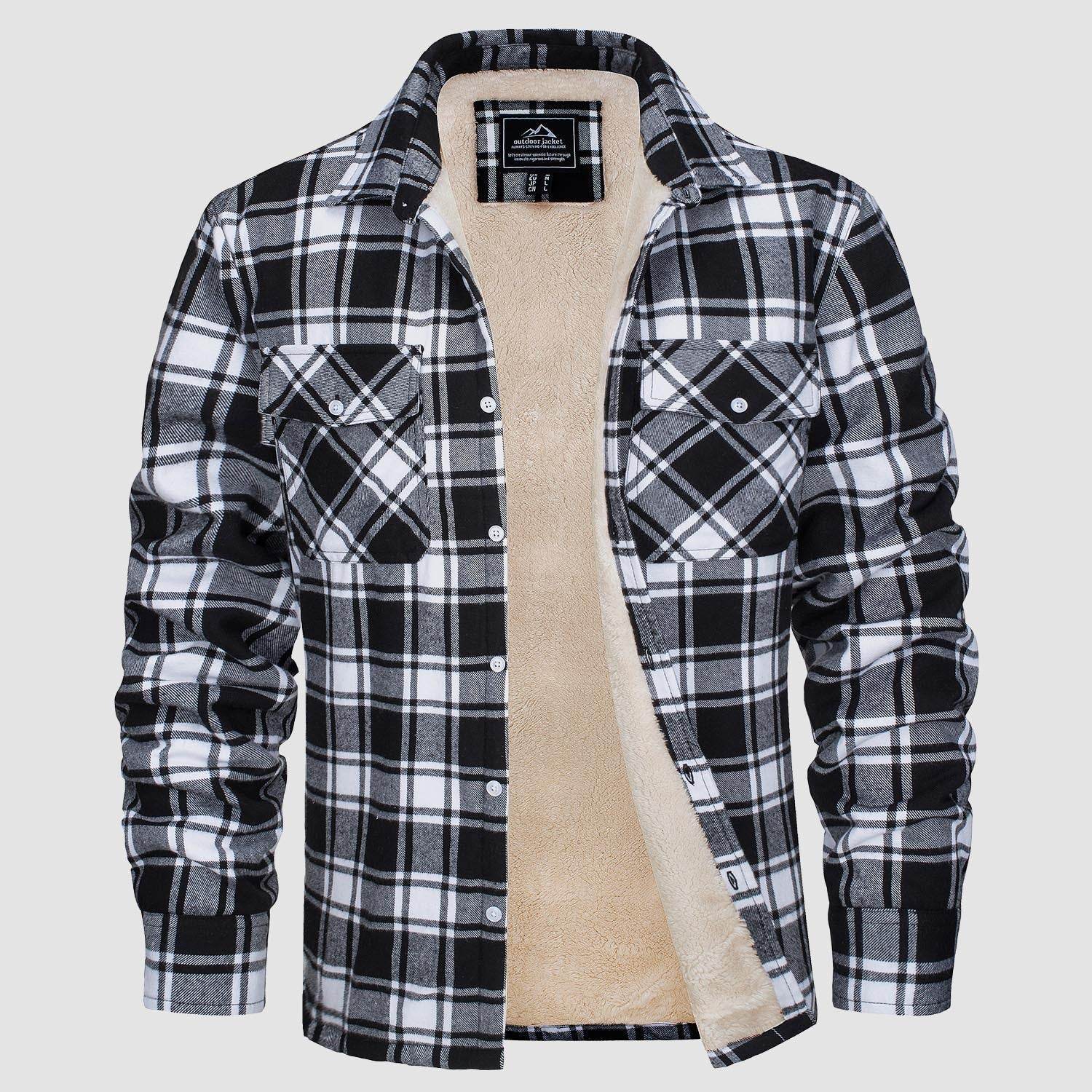 Zwart / 5XL