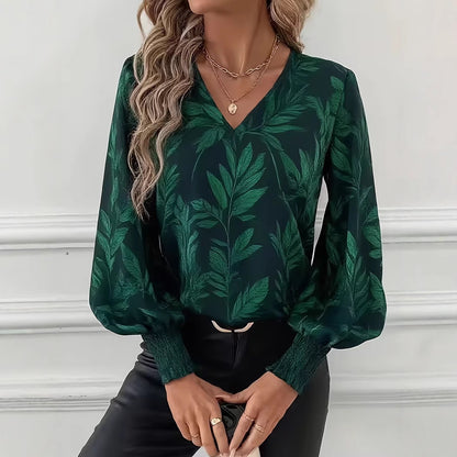 ANNIE blouse groen