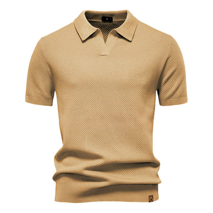 Van Laar | Elegante polo met korte mouwen