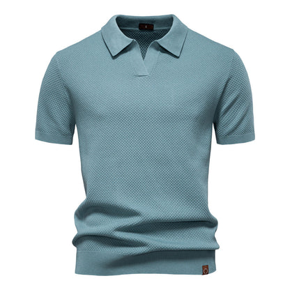 Van Laar | Elegante polo met korte mouwen