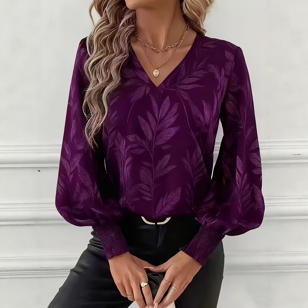ANNIE blouse paars