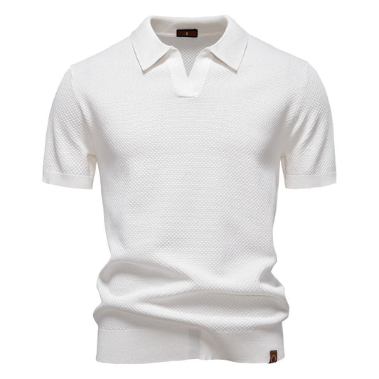 Van Laar | Elegante polo met korte mouwen