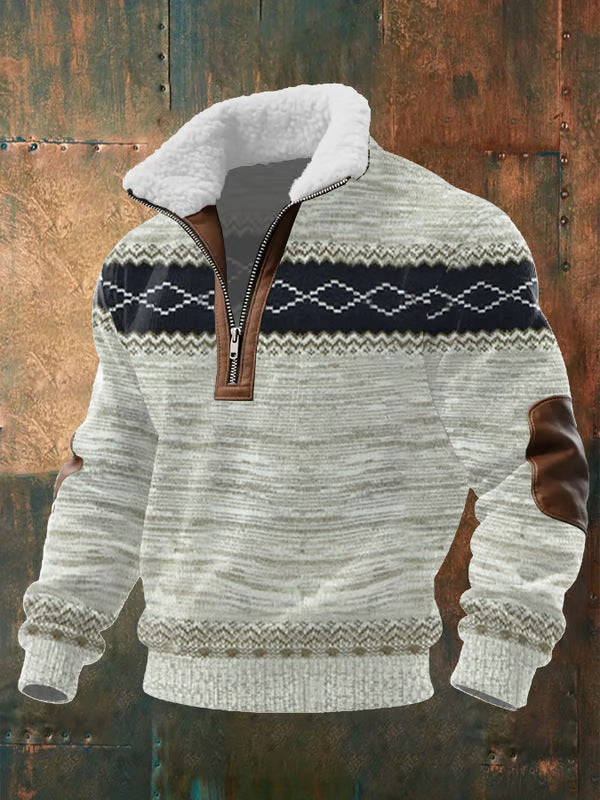 Grijs met Streep / 5XL
