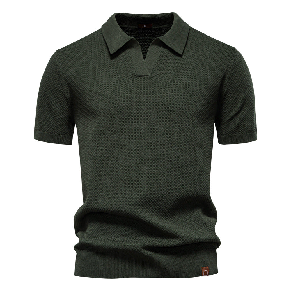 Van Laar | Elegante polo met korte mouwen