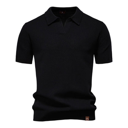 Van Laar | Elegante polo met korte mouwen