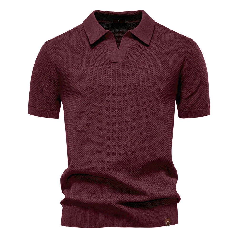 Van Laar | Elegante polo met korte mouwen