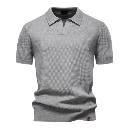 Van Laar | Elegante polo met korte mouwen