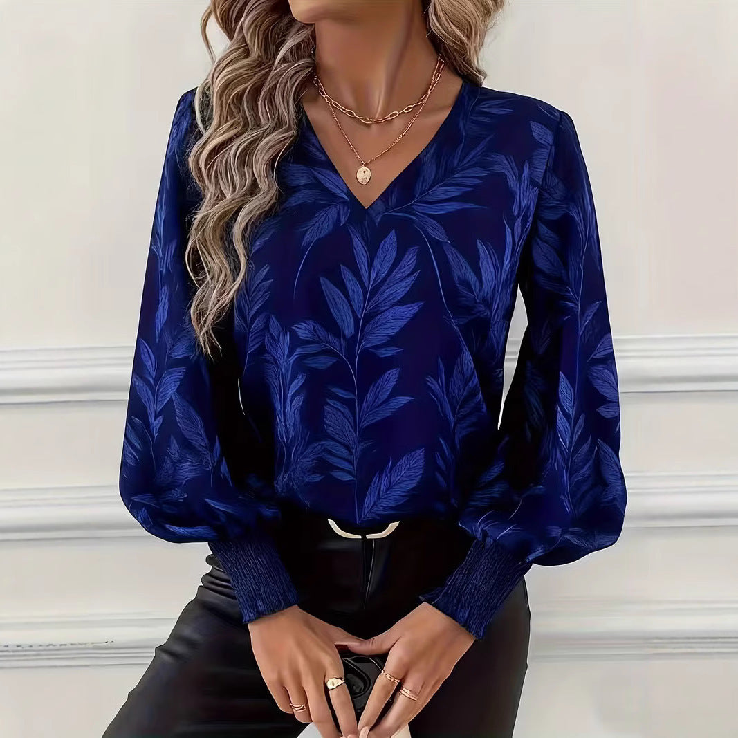 ANNIE blouse blauw