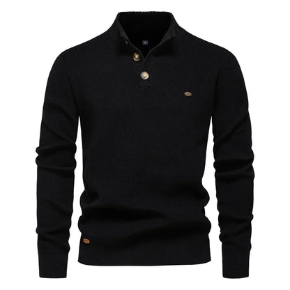 Koelman | Herenpullover met knoopdesign