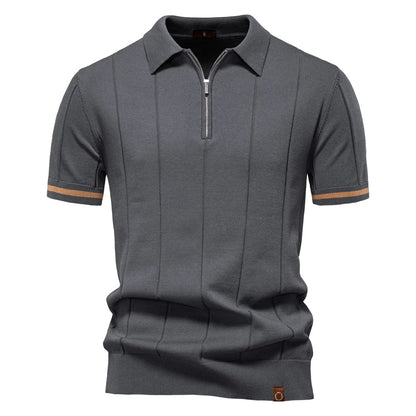 Van Laar  | Zomerse Polo met Rits