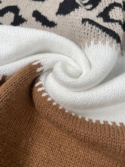 Van Laar | Trui Met Luipaardprint