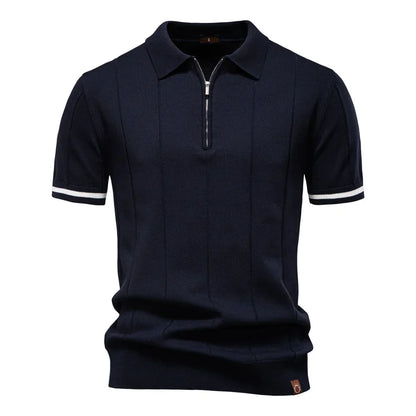 Van Laar  | Zomerse Polo met Rits