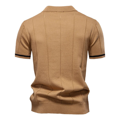Van Laar  | Zomerse Polo met Rits