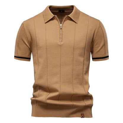 Van Laar  | Zomerse Polo met Rits